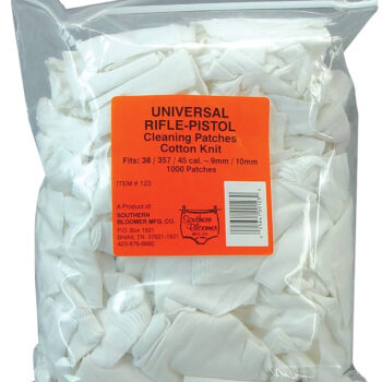 Southern Bloomer 123 Cleaning Patches  Multi-Caliber Cotton 1000 Per Bag