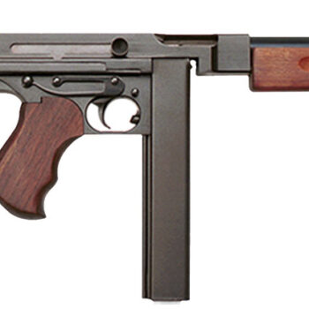 Thompson TM1C M1 Carbine Lightweight Carbine 45 ACP Caliber with 16.50" Barrel, 30+1 Capacity (Stick), Black Hard Coat Anodized Metal Finish, American Walnut Stock Wood Grip Right Hand