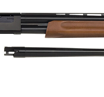 Mossberg 54169 500 Combo 12 Gauge 5+1 3" Blued 28" Vent Rib/18.5" Security Barrels, Blued Steel Receiver, Dual Extractors, Fixed Wood w/Black Pistol Grip Stock, Includes Cylinder Bore Accu-Set Choke
