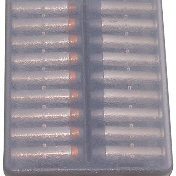 MTM Case-Gard W184441 Ammo Wallet  Handgun 44 Mag 18rd Clear Smoke Polymer