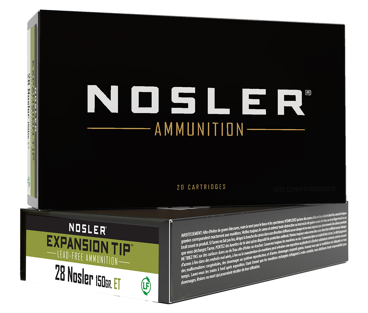 Nosler 40039 E-Tip 28Nosler 150gr E Tip Lead Free 20 Per Box/10 Case 3 Nosler 40039 E-Tip 28Nosler 150gr E Tip Lead Free 20 Per Box/10 Case