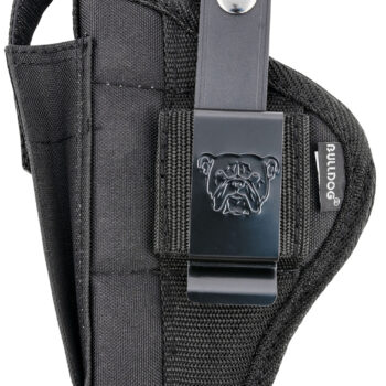 Bulldog FSN7 Extreme  OWB Black Nylon Belt Loop/Clip Fits S&W M&P/2-4"  Standard Auto/Glock 19 Ambidextrous