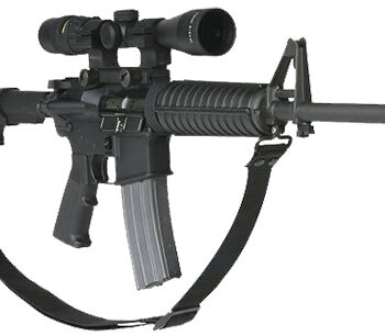 Max Ops SPT4 Duty Tactical Sling Black Webbing 11" OAL Adjustable Two-Point Tactical