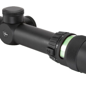 Trijicon 200054 AccuPoint  Black Hardcoat Anodized 1-4x 24mm 30mm Tube German #4 Crosshair w/ Green Dot Reticle