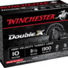 Winchester Ammo STH105 Double X High Velocity Turkey 10Gauge 3.50" 2oz 5Shot 10 Per Box/10 Case 2 67756