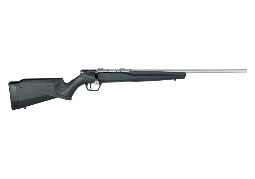 SAVAGE ARMS B22 22LR SS/SYN HEAVY BBL 21"# 3 SAVAGE ARMS B22 22LR SS/SYN HEAVY BBL 21"#
