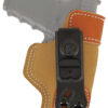 DeSantis Gunhide 106NA85Z0 Sof-Tuck IWB Tan Leather/Suede Belt Clip Fits Colt Commander Right Hand 1 77370 1