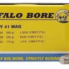 Buffalo Bore Ammunition 16A20 Heavy Strictly Business 41Rem Mag 265gr Hard Cast Lead 20 Per Box/12 Case 2 82114