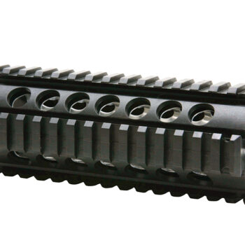 ProMag PM242 Quad Rail Handguard 2-Piece Polymer w/Aluminum Heat Shield Insert Black AR-15 Carbine