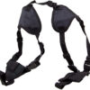 Bulldog WSHD20 Deluxe Shoulder Harness Black Nylon Harness Fits Ruger LCP/Glock 42/2-3" Barrel Ambidextrous 1 83591