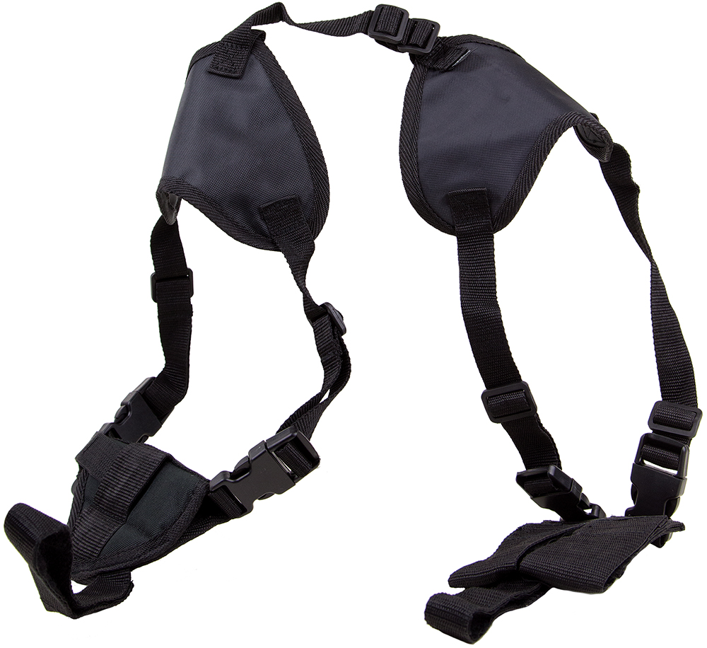 Bulldog WSHD20 Deluxe Shoulder Harness Black Nylon Harness Fits Ruger LCP/Glock 42/2-3" Barrel Ambidextrous 3 Bulldog WSHD20 Deluxe Shoulder Harness Black Nylon Harness Fits Ruger LCP/Glock 42/2-3" Barrel Ambidextrous
