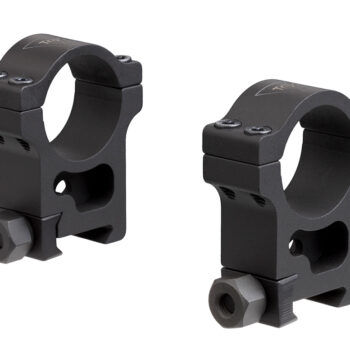 Trijicon AC22011 Riflescope Rings  Black Hardcoat Anodized  30mm  Extra High