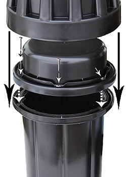 MTM Case-Gard SAC Survivor Ammo Can  Multi-Caliber Handgun/Rifle Black Synthetic