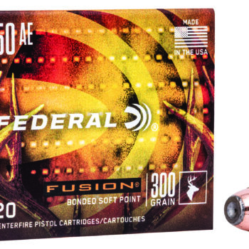 Federal F50AEFS1 Fusion Handgun 50AE 300gr Fusion Soft Point 20 Per Box/10 Case