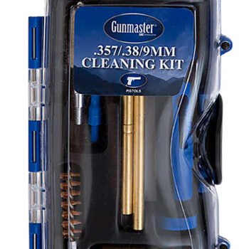 DAC GM9P GunMaster Cleaning Kit 9mm & 38 Cal Pistol/14 Pieces Black/Blue