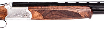 ATI ATIGKOF12SV Cavalry SV 12 Gauge 28" 2 3" Silver Engraved Wood Right Hand