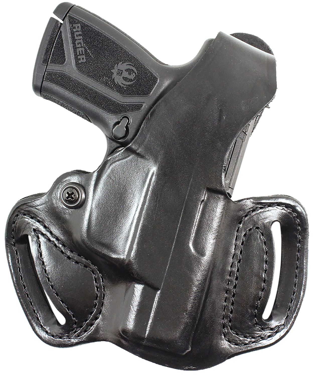 DeSantis Gunhide 085BAZ9Z0 Thumb Break Mini Slide OWB Black Leather Belt Slide Fits Kel-Tec PMR30 Right Hand 3 DeSantis Gunhide 085BAZ9Z0 Thumb Break Mini Slide OWB Black Leather Belt Slide Fits Kel-Tec PMR30 Right Hand