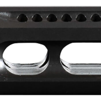 Yankee Hill 3085MBA Slant Muzzle Brake Black Steel with 5/8"-24 tpi Threads & 2.75" OAL for 30 Cal AR-Platform