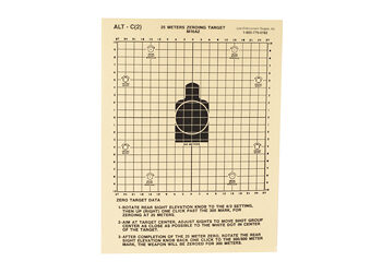 ACTION TGT 25 METERS DOD M16A2 100PK