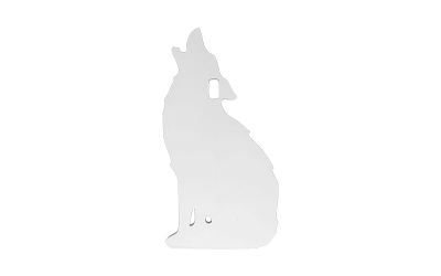 B/C AR500 3/8" SIL HOWLING COYOTE 3 B/C AR500 3/8" SIL HOWLING COYOTE