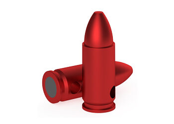 B/C DURA CAP TRAINING 9MM 6PK RED