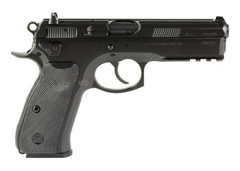 Alternative view of CZ 75 SP-01 TAC 9MM 4.6" BLK 10RD FO