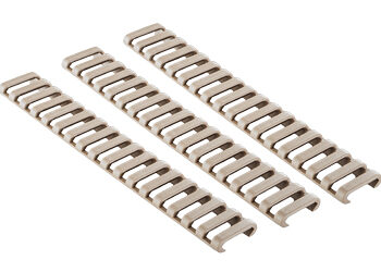 ERGO 18-SLOT LDDR RAIL COVERS 3PK CB