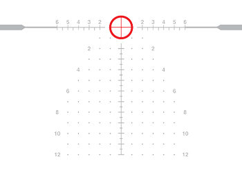 Alternative view of EOTECH VUDU 1-10X28MM LE5 CH MRAD