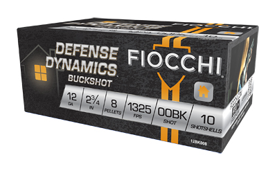 FIOCCHI 12GA 2.75" 00BK 10/250 3 FIOCCHI 12GA 2.75" 00BK 10/250