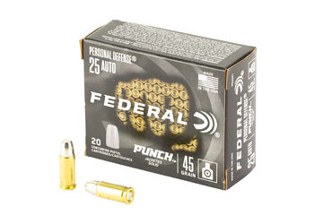 FED PUNCH 25 AUTO 45GR SLD 20/200
