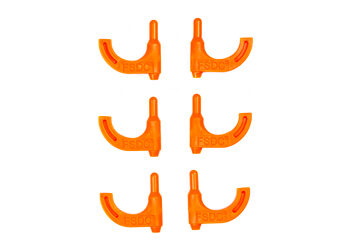 FSDC CHAMBER FLAG PISTOL ORG 6PK