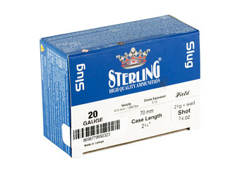 Alternative view of STERLING BIG GAME 20GA SLUG 10/200