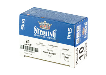 STERLING BIG GAME 20GA SLUG 10/200 8 GLOSRL8698779950323 3
