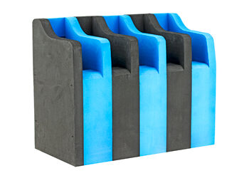 GPS 5 PISTOL CRADLE HOLDER BLK/BLUE