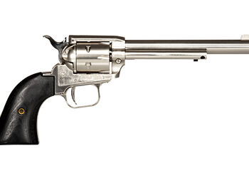 Alternative view of HERITAGE 22LR ONLY 6.5" NICKEL BLK