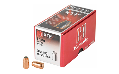 HRNDY XTP 9MM .355 147GR 100CT 3 HRNDY XTP 9MM .355 147GR 100CT