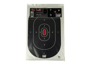 PROSHOT 12X18 SILH SS BLACK 8PK