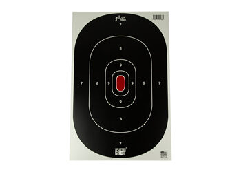 Alternative view of PROSHOT 12X18 SILH SS BLACK 8PK