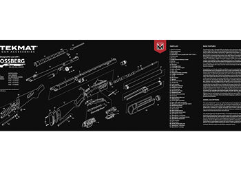 Alternative view of TEKMAT SHOTGUN MAT MOSSBERG PUMP