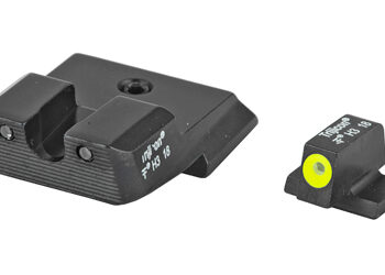 Alternative view of TRIJICON HD NS S&W M&P YLW FRONT
