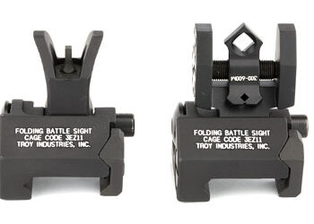 TROY BTTLSGHT MCRO FNT/RER DIOPT BLK