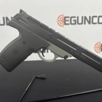 egunco 18 SMITH & WESSON 22A-1 .22LR Semi-Auto Pistol 5 1/2“ Bull Bbl USED