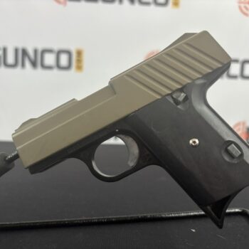 Alternative view of COBRA ENTERPRISES DENALI 380acp RARE FDE/BLACK 1-ORIGINAL MAG USED