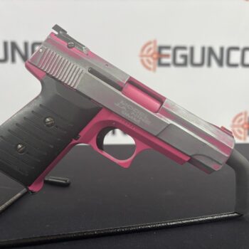 JA INDUSTRIES JA NINE 9MM semi auto 3.75" PINK 1 MAG-USED