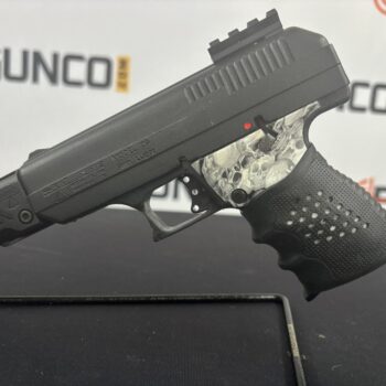 Alternative view of HI POINT C9 9MM Ported Compensator Picatinny Optic Rail  Custom Grip USED