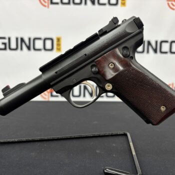 Alternative view of RUGER 22/45 MARK III THREADED WOOD GRIPS MKIII .22LR 10RD USED