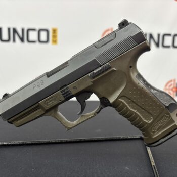 Alternative view of WALTHER P99 .40S&W OD P-99 10RD USED