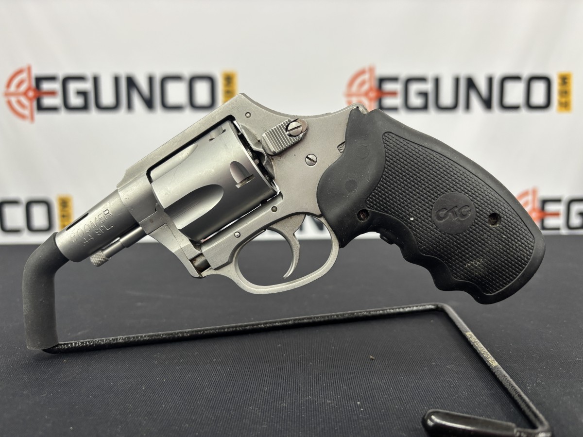 CHARTER ARMS BOOMER 44 Spl 2" PORTED CTC RUBBER LASER GRIPS USED 4 CHARTER ARMS BOOMER 44 Spl 2" PORTED CTC RUBBER LASER GRIPS USED - Image 2