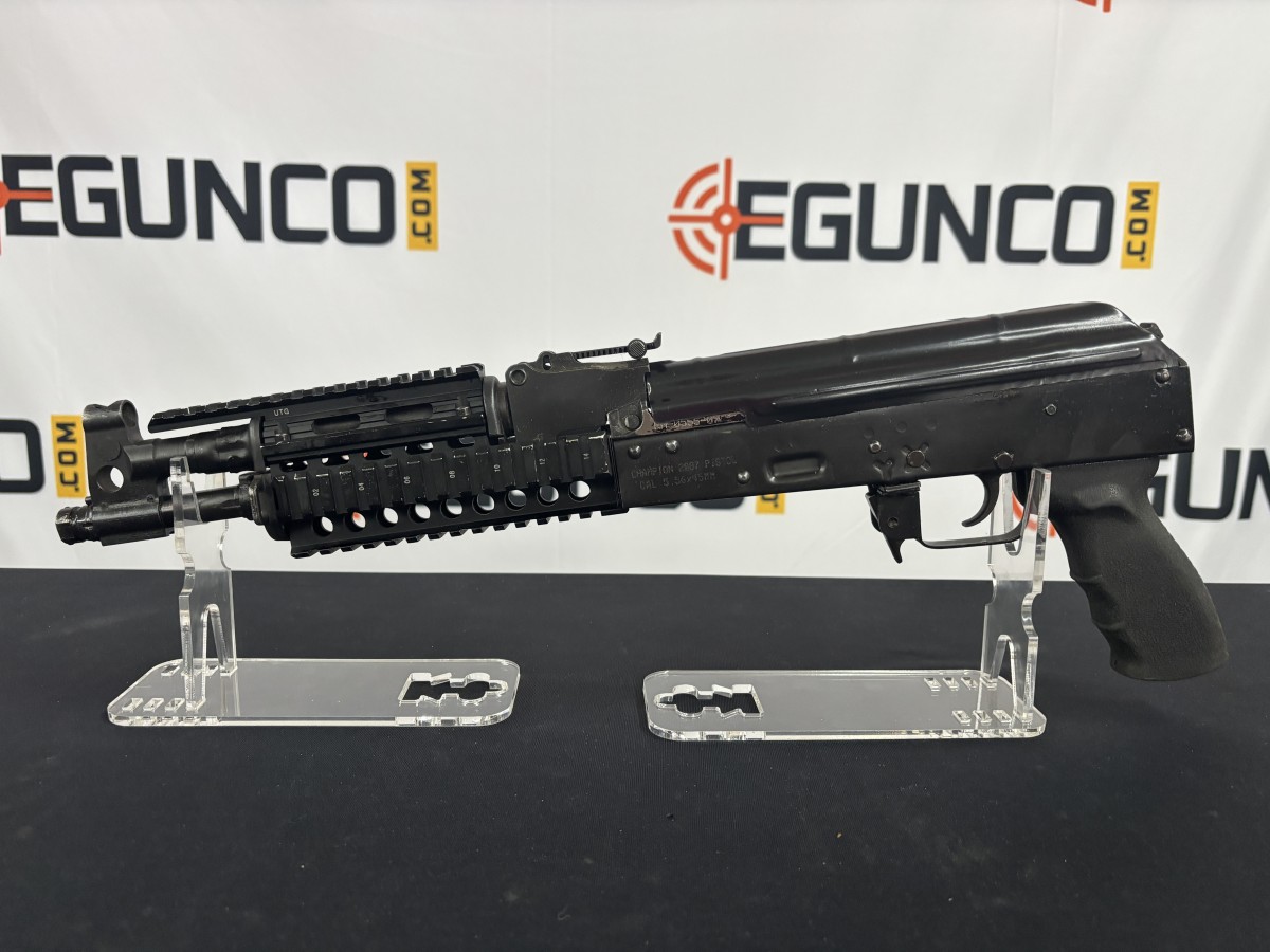 CHAMPION 2007 ROMARM/CUGIR AK PISTOL 5.56 RARE USED 4 CHAMPION 2007 ROMARM/CUGIR AK PISTOL 5.56 RARE USED - Image 2