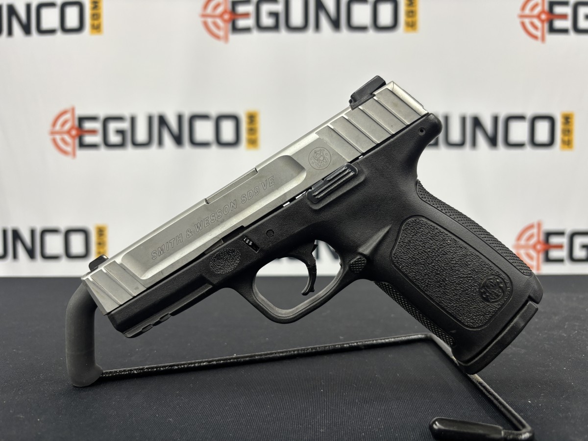 SMITH & WESSON SD9VE 2 TONE 16RD 9MM SD9 USED 4 SMITH & WESSON SD9VE 2 TONE 16RD 9MM SD9 USED - Image 2